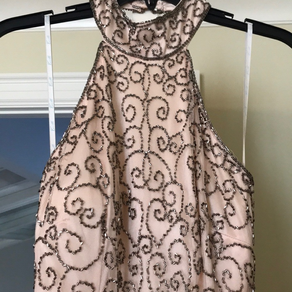Nude boutique bought dress, worn once only!!